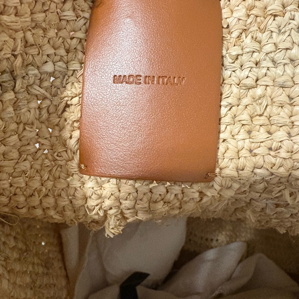 Sold‼️Christian Louboutin Raffia Tote - Picture 3 of 6